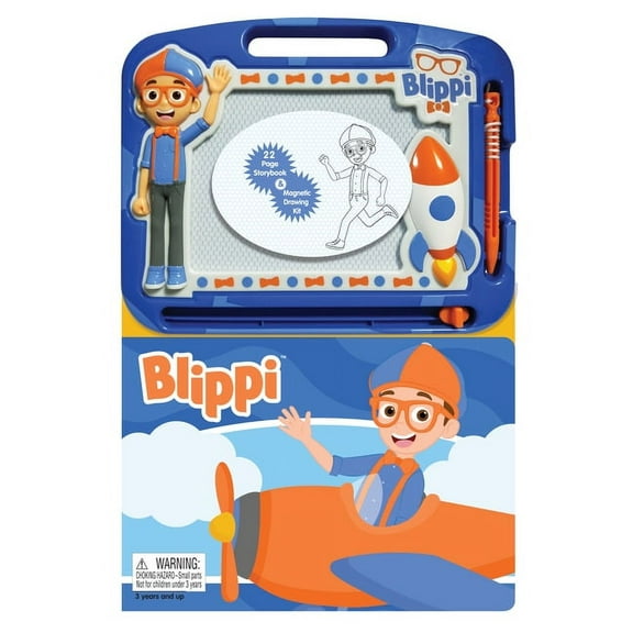 Blippi Learning Series: Write and Draw with Magnetic Pad (Other)