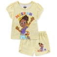 thumbnail image 1 of Blippi Meekah Short Sleeve T-Shirt and Shorts Set (Girls), 2 Piece Set, Sizes 2T-6, 1 of 7