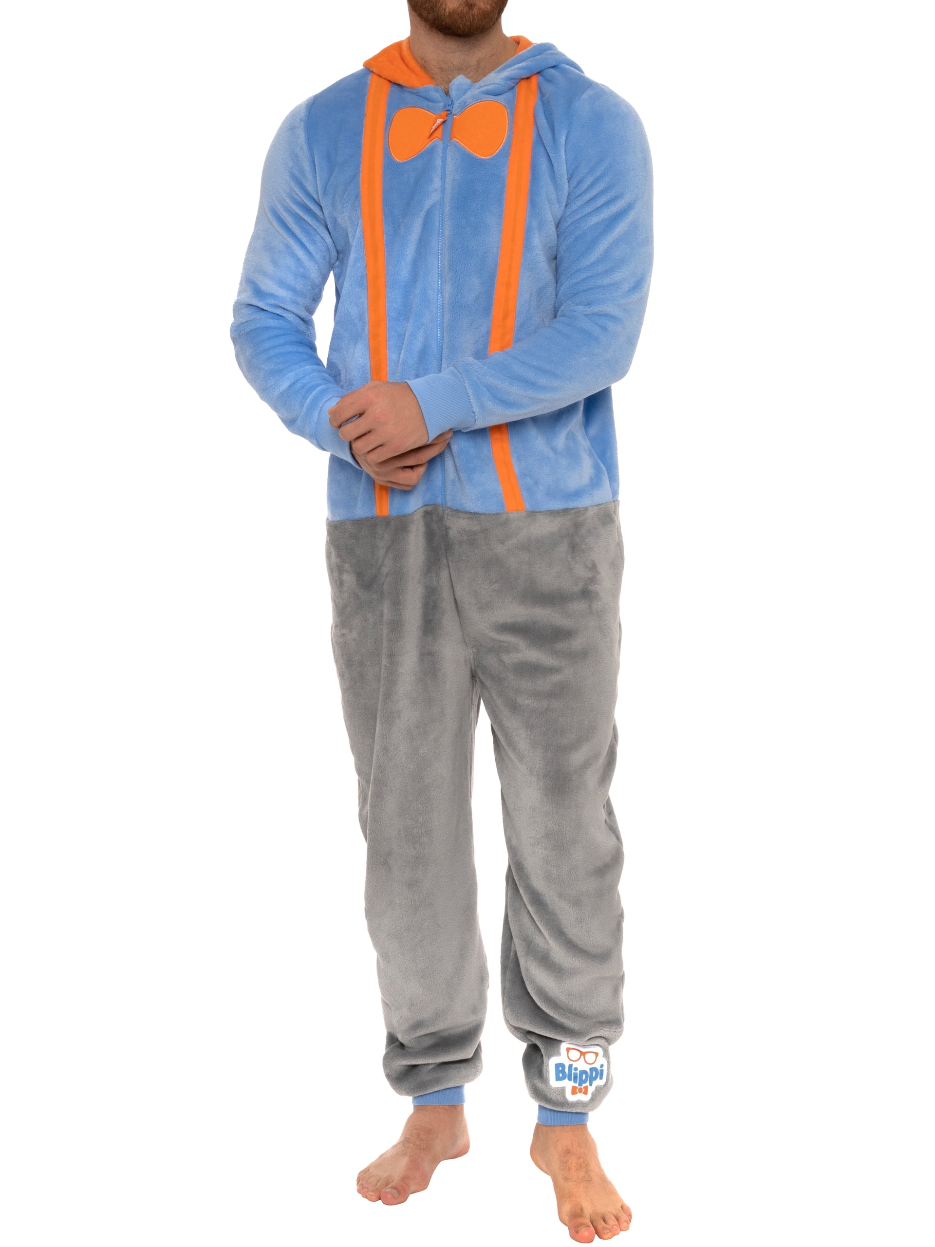 Blippi Mens Onesie Blue Sizes S-XXL - Walmart.com