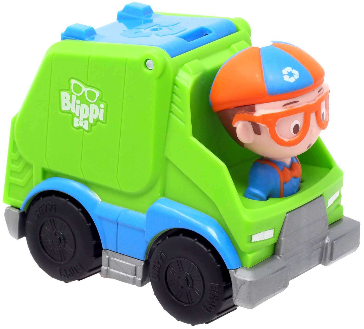Blippi Mobile & Garbage Truck COMBO of 2 Mini Vehicles