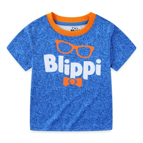 Blippi Original Short Sleeve T-Shirt (Boys), Sizes 2T-8