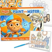 Blippi Paint with Water Set for Kids, Toddlers Age 3+ - Bundle with 40 Page Cute Cartoon Mess-Free Water Coloring Book for Ages 3 4 5 6 7 8 and More | Blippi No-Mess Arts and Crafts