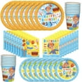 thumbnail image 1 of Blippi Party Tableware Classic Set for 24 Guests, 1 of 9