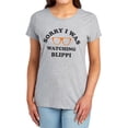 thumbnail image 1 of Blippi Sorry I was Watching Blippi Women's T Shirt, Athletic Heather, Large, 1 of 4