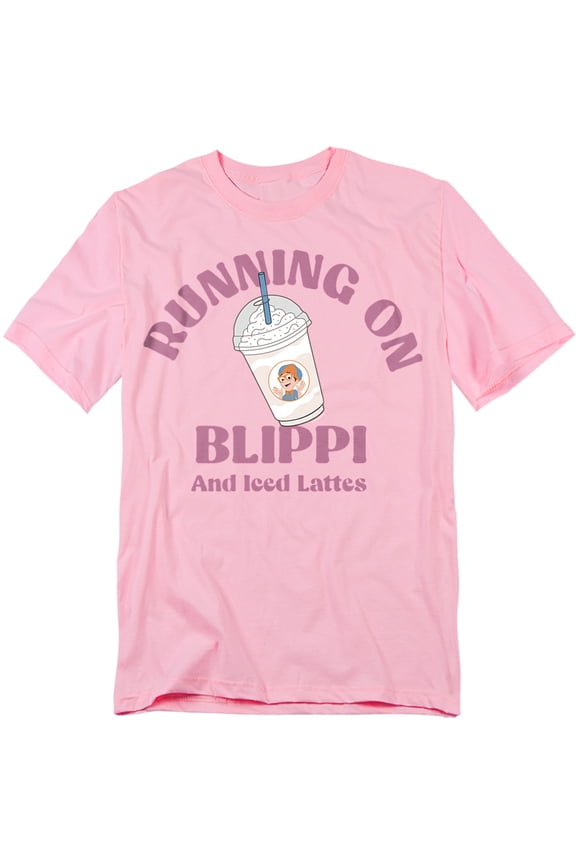 T-Shirt Running On Blippi Unisex Graphic Tee for Men & Women