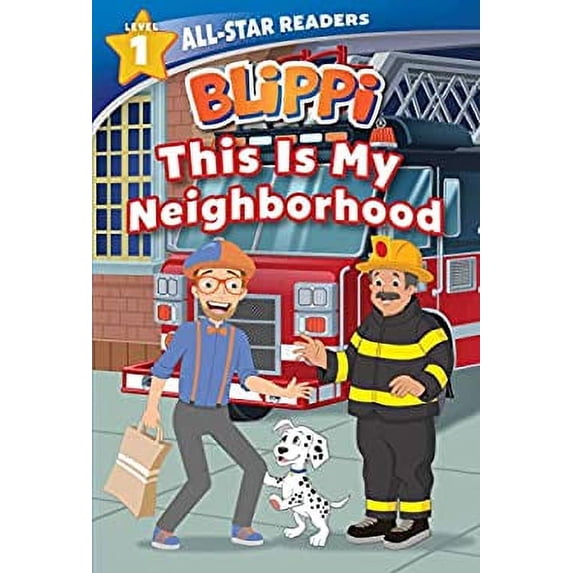 Pre-Owned Blippi: This Is My Neighborhood: All-Star Reader Level 1 (Library Binding) (All-Star Readers) Hardcover