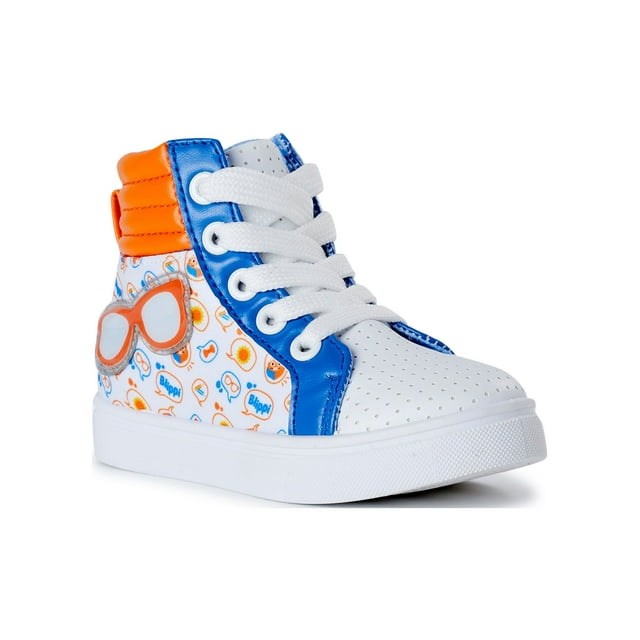 Blippi Toddler Boys High Top Sneakers, Sizes 510