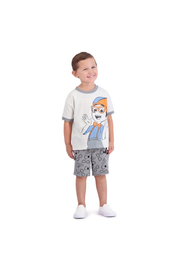 Toddler Boys Short Sleeve T-Shirt and Shorts Set, 2-Piece, Sizes 12M-5T