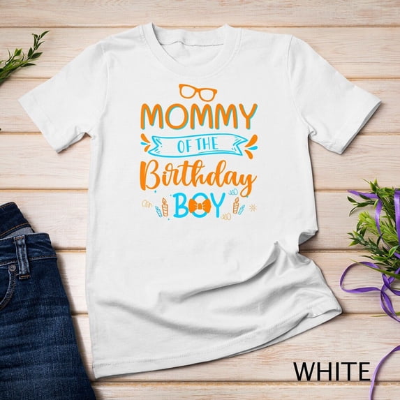 Blippis Birthday Boys Family For Mommy Lover Unisex T-Shirtfor Him/Her