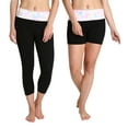 thumbnail image 1 of Blis Women's Active 2pk Yoga Capri and Yoga Short, 1 of 8
