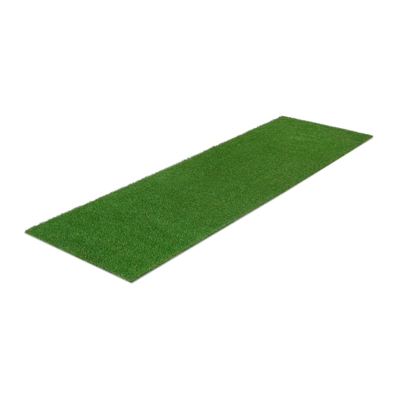 Bliss Artificial Grass Runner Rug, Indoor/Outdoor Easy Clean Turf Mat - 3' x 10'