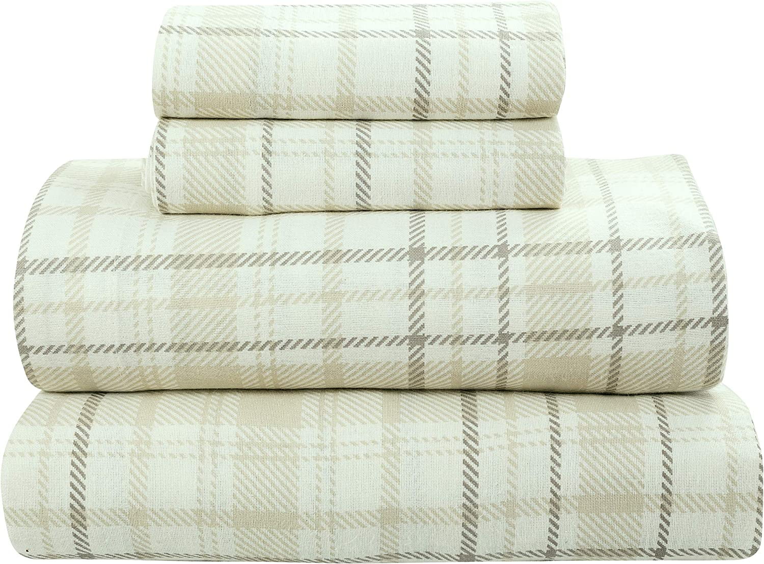 Blossom Twin Cotton Flannel Deep Pocket Sheet Set