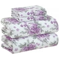 thumbnail image 1 of Bliss Casa Flannel Bed Sheets – 100% Cotton, Double Brushed for Extra Softness – Warm & Cozy All-Season Comfort – Deep Pockets – 3-Piece Twin Sheet Set (Sabrina), 1 of 4