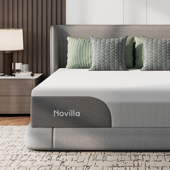 Bliss Cooling Twin Mattress 10 Inch, Gel-Infused Memory Foam Mattress Twin Size in a Box with Cool-Touch Nylon Cover, Motion Isolation & Ergonomic Support with CertiPUR-US Certified Foam