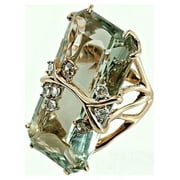 AUBURET Bliss Dark Blue Diamond Cool Ring (Includes Gift Box)