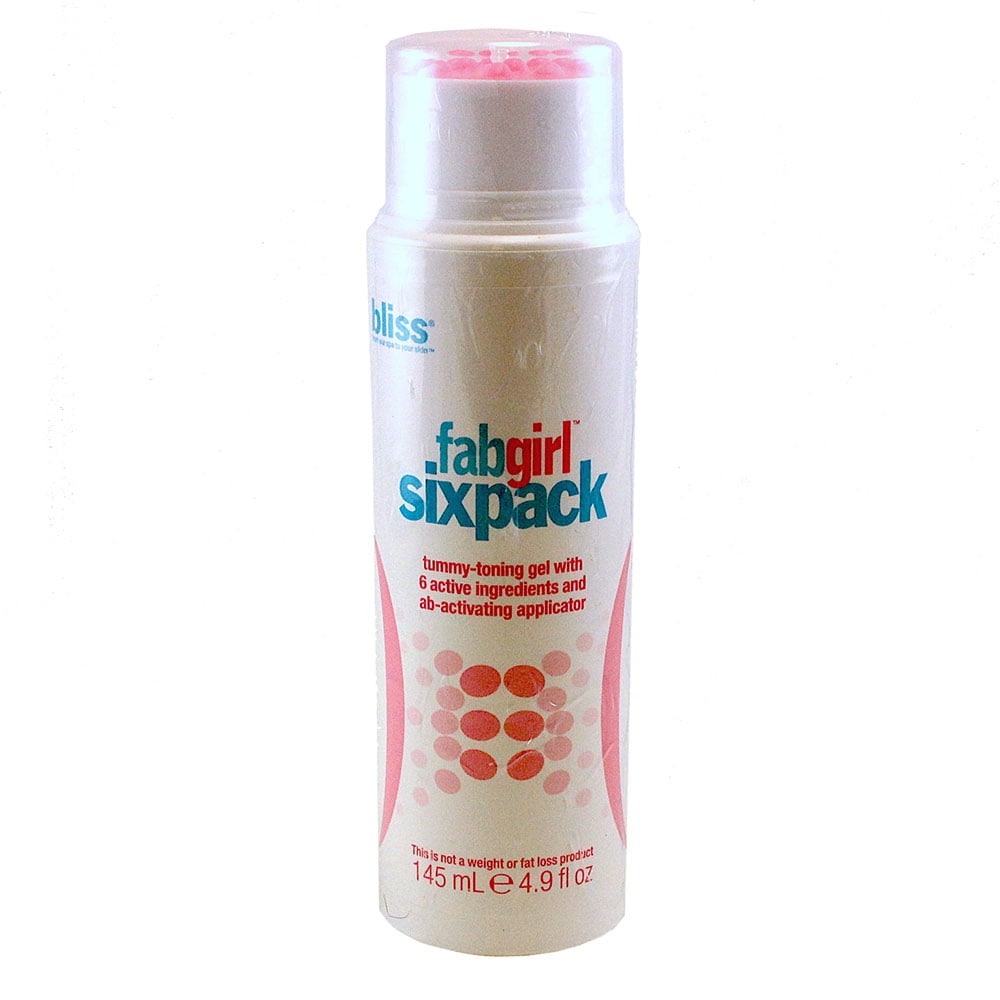 ☆Bliss(ブリス)FatGirl Six Packセルライトジェル&ツール ☆ Bliss Fabgirl Sixpack Tummy-toning Gel With 6 Active