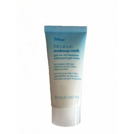 Bliss Fabulous Makeup Melt Gel-To-Oil Cleanser 0.67 oz