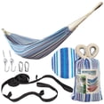 thumbnail image 1 of Bliss Hammocks 40"W Single Hammock with Rope Loops & Tree Straps, 220 lb, Sail Cloth, 1 of 19