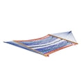 thumbnail image 1 of Bliss Hammocks BH-409M Multi-Color Rope Hammock w/ Spreader Bars & Hanging Hardware | 55-in. Wide | 450 Lb. Capacity, 1 of 5