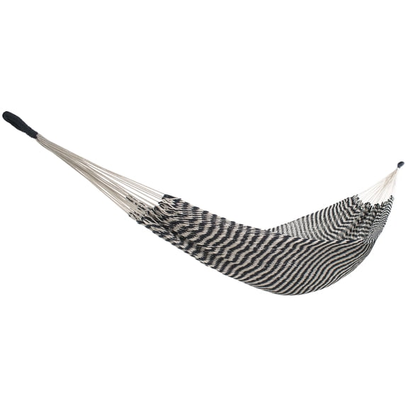 BLISS Weekender Rope Hammock - Blue & Natural