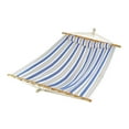 thumbnail image 1 of Bliss Hammocks Caribbean Hammock w/ Pillow - Blue, Size 80" L x 48" W, 1 of 3