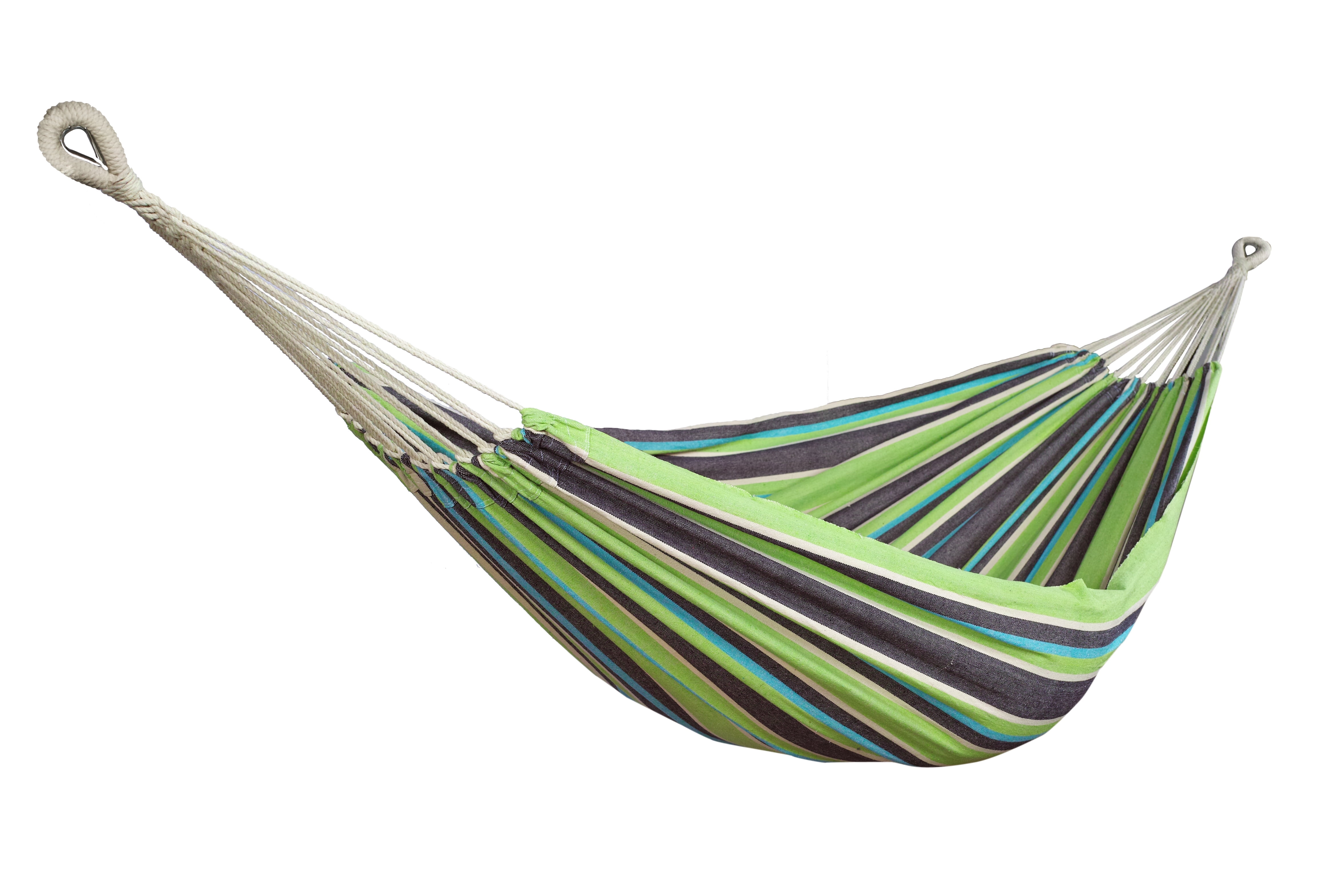 Bliss Hammocks Double Hammock in a Bag w/ Handwoven Rope loops