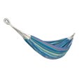 thumbnail image 1 of Bliss Hammocks Double Hammock in a Bag w/ Hand-woven Rope loops - Malibu Stripe, 77" L x 60" W, 1 of 6