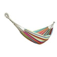 thumbnail image 1 of Bliss Hammocks Double Hammock in a Bag w/ Hand-woven Rope loops - Tropical Fruit, 77" L x 60" W, 1 of 3