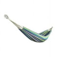 thumbnail image 1 of Bliss Hammocks Hammock in a Bag w/ Hand-woven Rope loops , 220 lbs Capacity , Garden Stripe , 77" L x 40" W, 1 of 2