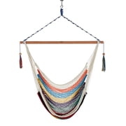 Bliss Hammocks Island Rope Hammock Chair W/ Spreader Bar - Multi-Color, 60" L x 40" W