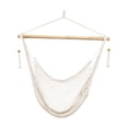 thumbnail image 1 of Bliss Hammocks Island Rope Hammock Chair w/ Spreader Bar - Natural, 60" L x 40" W, 1 of 9