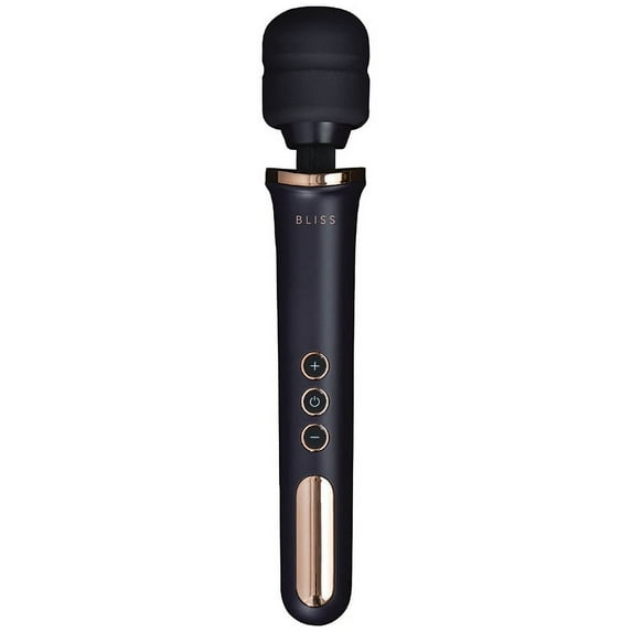 Bliss Innovations Wand Personal Neck Massage Wand, Black