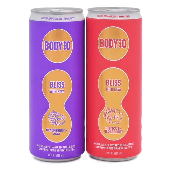 Bliss Intelligent Sparkling Tea - Variety Mixed case 12 Pack