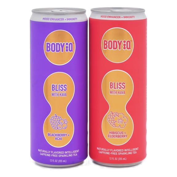 Bliss Intelligent Sparkling Tea - Variety Mixed case 12 Pack