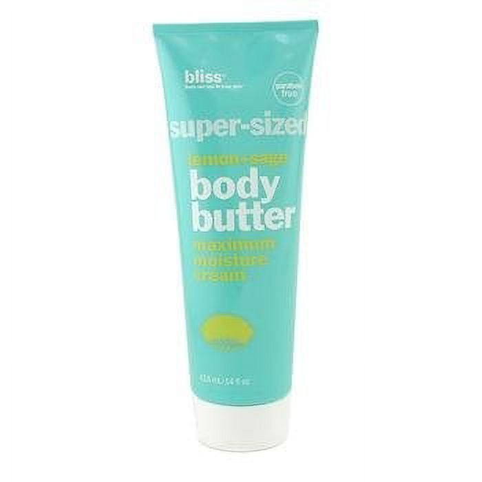 Bliss Lemon + Sage Super Sized Body Butter 14 Oz