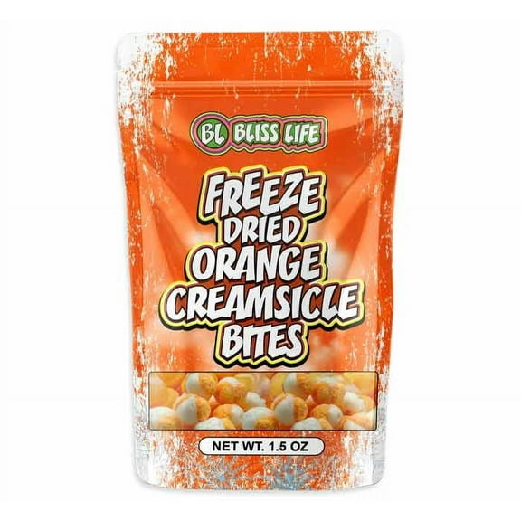 Bliss Life Freeze Dried Candy Bites, Orange Creamsicle