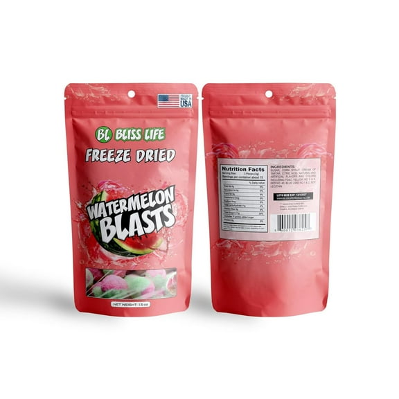 Bliss Life Freeze Dried Watermelon Blasts 1.5 oz
