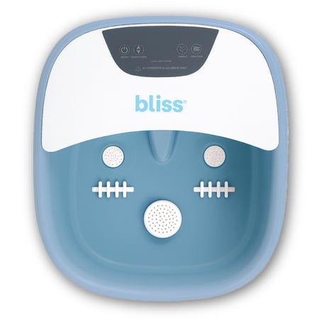 bliss massaging foot bath with digital display