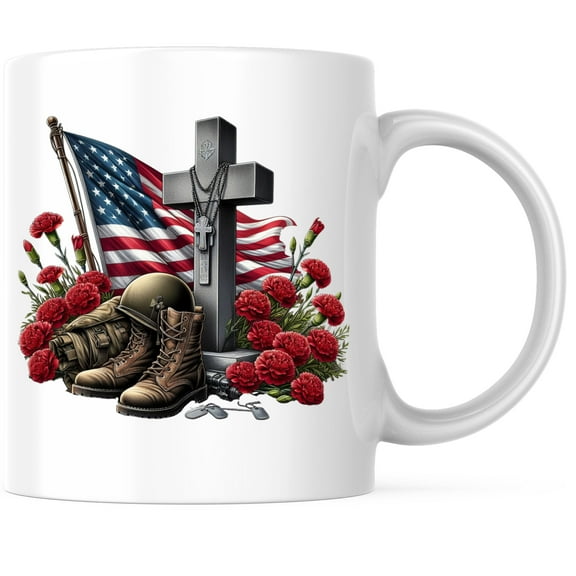 Bliss Monkey Co. - 11 Ounce Coffee Mug - Microwave & Dishwasher Safe - White Handle & Interior - Printed On Both Sides - BMCM01084