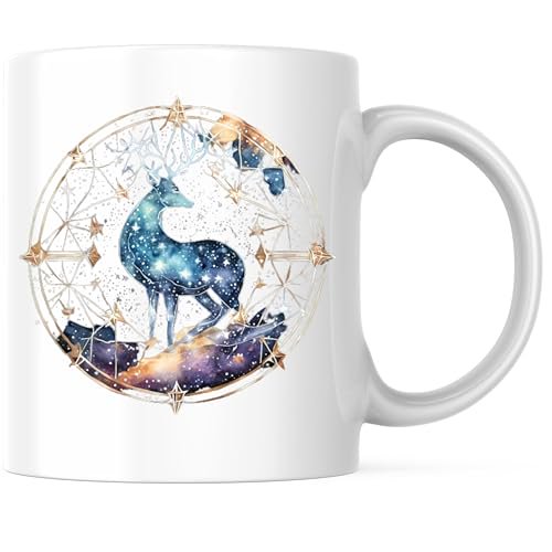 Bliss Monkey Co. - 11 Ounce Coffee Mug - Printed On Both Sides - Microwave & Dishwasher Safe - White Handle & Interior - BMCM00715