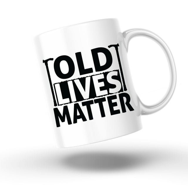 Bliss Monkey Co. Old Lives Matter Over the Hill Gifts Funny Old