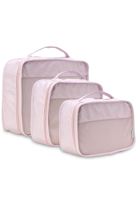 Packing Cubes for Travel - 3 Piece Compression Packing Cubes Travel Bags Organizer for Luggage