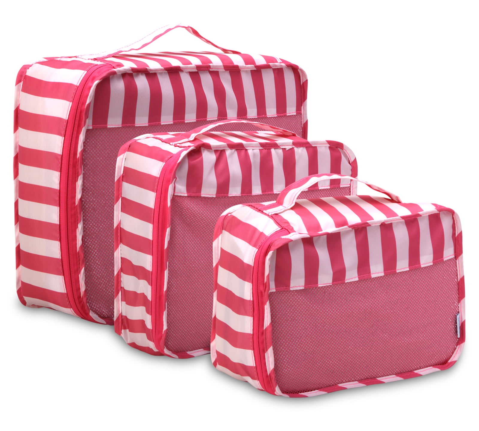 Bliss Packing Cubes for Travel - 3 Piece Compression Packing Cubes Travel Bags Organizer for Luggage