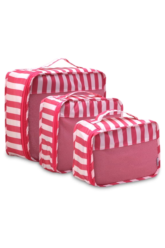 Packing Cubes for Travel - 3 Piece Compression Packing Cubes Travel Bags Organizer for Luggage