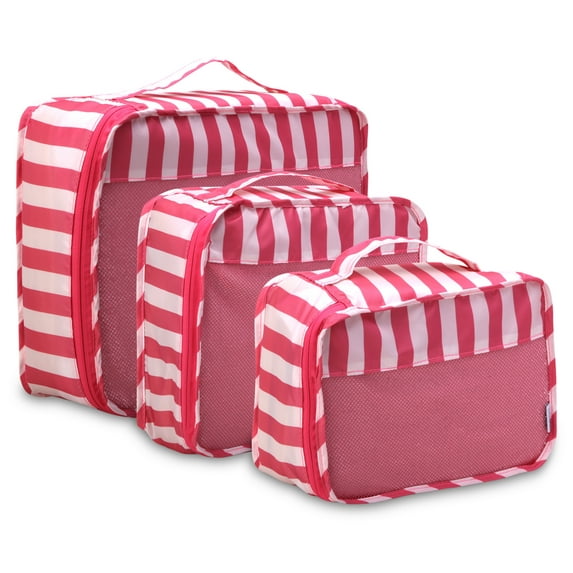 Bliss Packing Cubes for Travel - 3 Piece Compression Packing Cubes Travel Bags Organizer for Luggage
