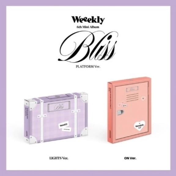 Weeekly - Bliss - Platform Version - incl. Selfie Photocard, 6pc Official Photocard Set, Sticker + Bookmark - Music & Performance - CD