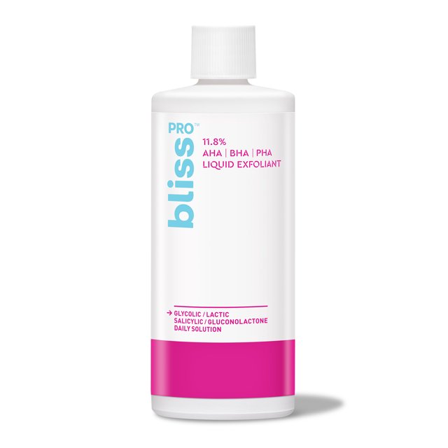 Bliss Pro 11.8 AHA, BHA, PHA Liquid Facial Exfoliant, 4.0 fl oz