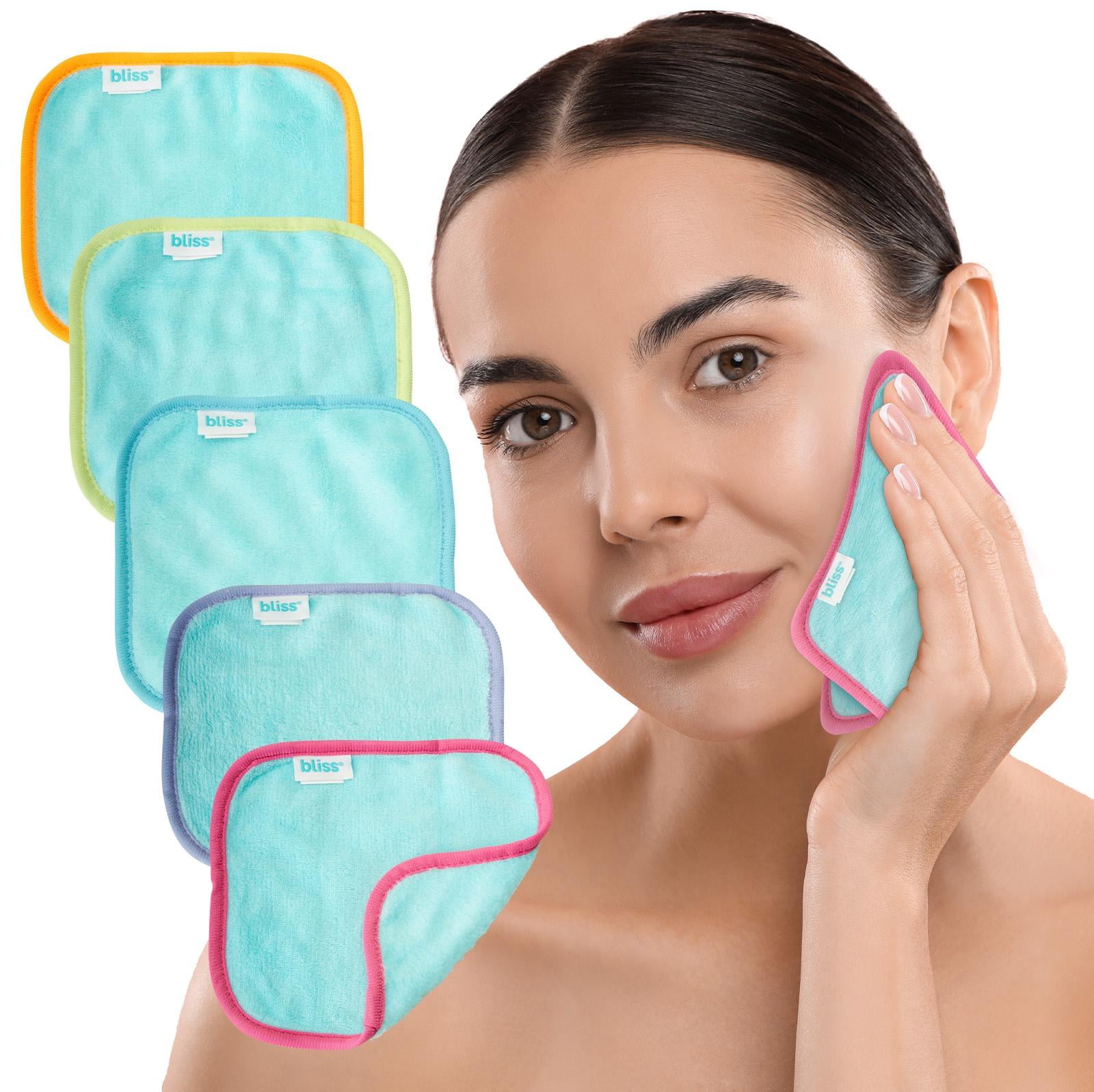 Bliss Reusable Makeup Remover Cloth 5 Pack Fast Drying Reusable