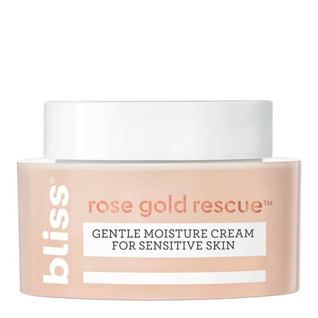 Bliss Rose Gold Rescue™ Face Cream with Rose Water, Moisturizing, 1.5 fl oz